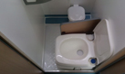 Campervan hire Portugal - bathroom