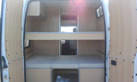 Campervan hire Portugal - back beds